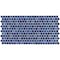 Msi Hawaiian Blue 11.81 In. X 11.81 In. X 4 Mm Glass Mesh-Mounted Mosaic Tile, 20PK ZOR-MD-0181 - alternate 1